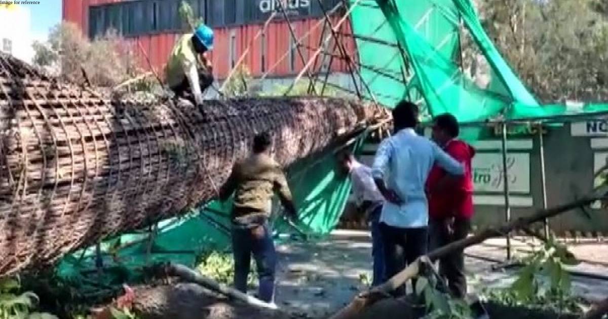 Under-construction Metro pillar collapses in Bengaluru
